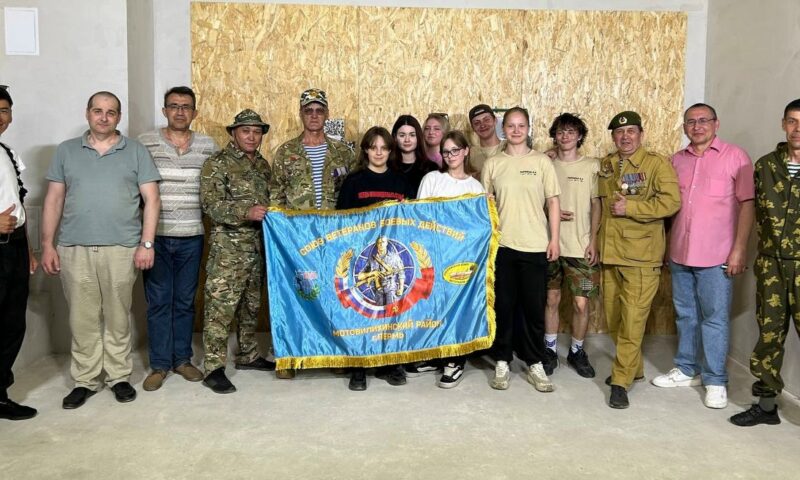 В колледже прошла военно-спортивная эстафета, посвящённая 81-й годовщине Великой Победы